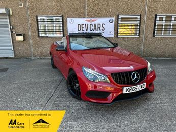 Mercedes E Class E220 2.1 BlueTEC AMG Line Cabriolet G-Tronic+ Euro 6 (s/s) 2dr