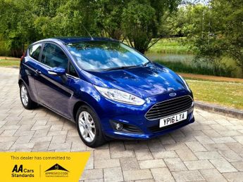 Ford Fiesta 1.25 Zetec Hatchback 3dr Petrol Manual Euro 6 (82 ps)