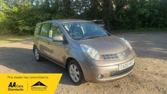 Nissan Note 1.6 16V Acenta Hatchback 5dr Petrol Auto Euro 4 (110 ps)