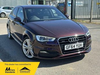 Audi A3 2.0 TDI S line Sportback S Tronic quattro Euro 6 (s/s) 5dr