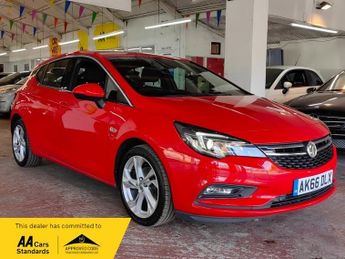 Vauxhall Astra 1.0i Turbo ecoFLEX SRi Hatchback 5dr Petrol Manual Euro 6 (s/s) 