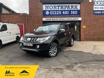 Mitsubishi L200 DI-D 4X4 WARRIOR DCB **NO VAT TO PAY ON THIS VEHICLE.DIESEL MANU