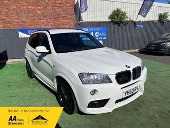 BMW X3 2.0 20d M Sport SUV 5dr Diesel Auto xDrive Euro 5 (s/s) (184 ps)
