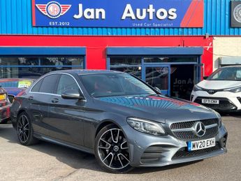Mercedes C Class 2.0 C220d AMG Line Edition (Premium) G-Tronic+ Euro 6 (s/s) 4dr 