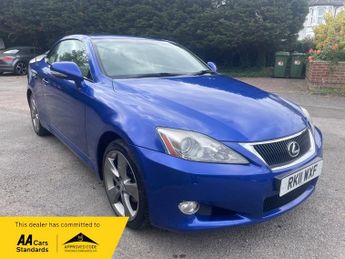 Lexus IS 2.5 250 SE-I Convertible 2dr Petrol Auto Euro 5 (208 ps)