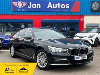 BMW 730 3.0 730d Auto Euro 6 (s/s) 4dr Beige Leather+Nav+Camera+Ulez