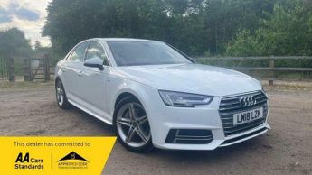 Audi A4 2.0 TFSI S line Saloon 4dr Petrol S Tronic quattro Euro 6 (s/s) 