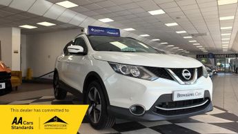 Nissan Qashqai N-CONNECTA DIG-T MANUAL PETROL 76000 MILES PANO SUNROOF