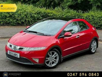 Honda Civic 1.8 i-VTEC EX GT Automatic 138 Bhp | Panroof _ Sat Nav _ Heated 