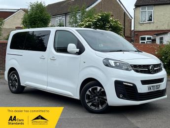 Vauxhall Vivaro 2.0 Turbo D Elite M Auto SWB Euro 6 (s/s) 5dr (8 Seat) PanRoof+H