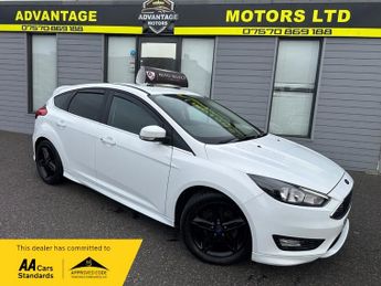 Ford Focus 1.0T EcoBoost Zetec S Hatchback 5dr Petrol Manual Euro 6 (s/s) (