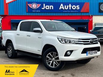 Toyota Hi Lux 2.4 D-4D Invincible Auto 4WD Euro 6 (s/s) 4dr 1owner+Camera+Auto