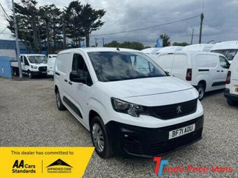 Peugeot Partner BLUEHDI PROFESSIONAL PREMIUM L2 AIR CON SAT NAV EURO 6 ULEZ COMP