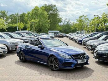 Mercedes E Class 2.1 E220d AMG Line Edition Cabriolet G-Tronic+ Euro 6 (s/s) 2dr