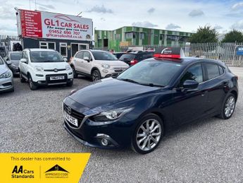 Mazda 3 SPORT NAV+£35 ROAD TAX+ULEZ COMPLIANT+ONE OWNER+FULL HISTORY+3M 