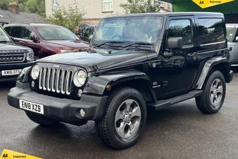 Jeep Wrangler 2.8 CRD Overland SUV 2dr Diesel Auto 4WD Euro 6 (197 bhp)