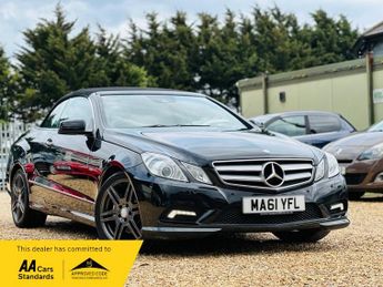 Mercedes E Class 2.1 E250 CDI BlueEfficiency Sport Edition 125 Cabriolet 2dr Dies