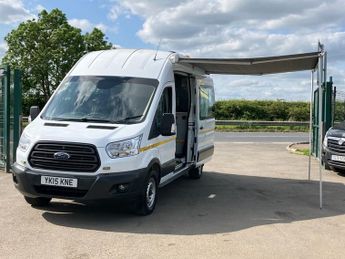 Ford Transit FORD TRANSIT WELFARE UNIT WITH ONBORD TOILET AND AWNING.