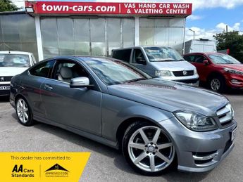 Mercedes C Class C250 CDI BLUEEFFICIENCY AMG SPORT-1 OWNER, FROM NEW, ONLY 44310 