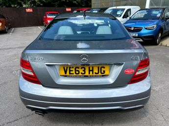 Mercedes C Class C250 CDI BLUEEFFICIENCY AMG SPORT-1 OWNER, FROM NEW, ONLY 44310 
