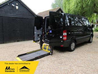 Mercedes Sprinter 211 2.1CDi WHEELCHAIR ACCESS VEHICLE WAV L1H1 EURO 6 112PS
