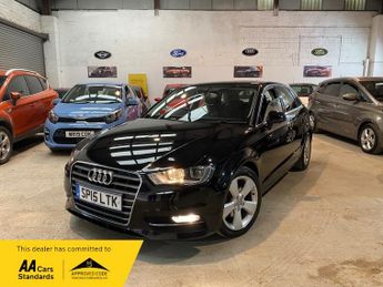 Audi A3 1.6 TDI Sport Sportback 5dr Diesel Manual Euro 6 (s/s) (110 ps)