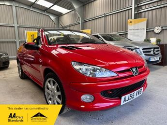 Peugeot 206 CC 1.6 16v Allure Convertible 2dr Petrol Manual (166 g/km, 110 bhp)
