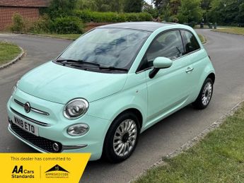 Fiat 500 LOUNGE history great spec rare minty green model