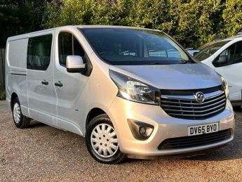 Vauxhall Vivaro 1.6 CDTi 2900 BiTurbo ecoFLEX Sportive Crew Van L2 H1 Euro 5 (s/