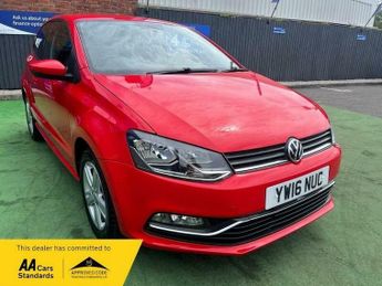 Volkswagen Polo 1.0 BlueMotion Tech Match Hatchback 3dr Petrol Manual Euro 6 (s/