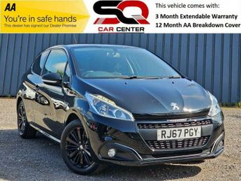 Peugeot 208 1.2 PureTech Black Edition Euro 6 3dr