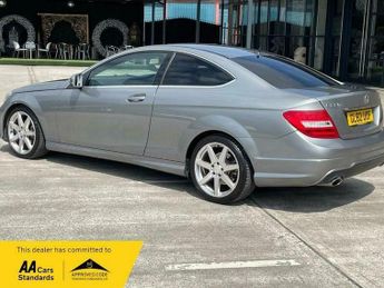 Mercedes-Benz C Class 2.1 C220 CDI BlueEfficiency AMG Sport Coupe 2dr Diesel G-Tronic+