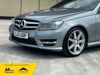 Mercedes-Benz C Class 2.1 C220 CDI BlueEfficiency AMG Sport Coupe 2dr Diesel G-Tronic+