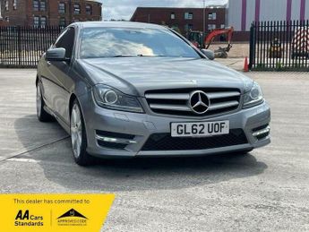 Mercedes-Benz C Class 2.1 C220 CDI BlueEfficiency AMG Sport Coupe 2dr Diesel G-Tronic+