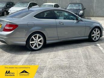 Mercedes-Benz C Class 2.1 C220 CDI BlueEfficiency AMG Sport Coupe 2dr Diesel G-Tronic+