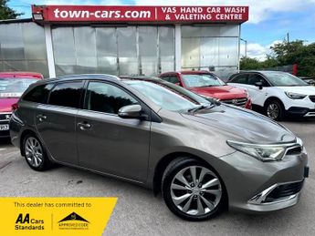 Toyota Auris VVT-I EXCEL TOURING SPORTS - 6 SPEED, ONLY 48667 MILES, SAT NAV,
