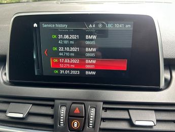 BMW 2 SERIES 218d SE GRAN TOURER 1 FORMER KEEPER FROM NEW FULL BMW SERVICE HI