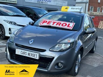 Renault Clio 1.2 PETROL DYNAMIQUE TOMTOM 16V 5-DR 75 BHP