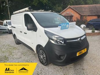 Vauxhall Vivaro 1.6 CDTi 2900 ecoFLEX Panel Van 5dr Diesel Manual L1 H1 Euro 5 (