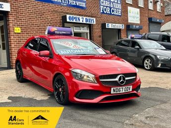 Mercedes A Class A 180 D AMG LINE - apple play parking camera cruise control blue
