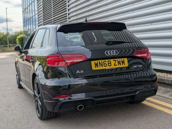 Audi A3 1.6 TDI 30 Black Edition Sportback S Tronic Euro 6 (s/s) 5dr