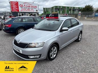 Skoda Rapid SE GREENTECH TSI+44K MILES ONLY+BLUETOOTH+ 2 KEYS+ LOW INSURANCE