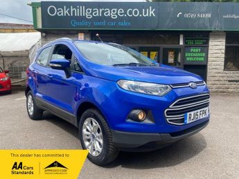 Ford EcoSport ZETEC 1.5cc Petrol. Low Miles. Full Service History. New MOT.