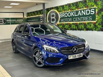 Mercedes C Class AMG C 43 4MATIC PREMIUM PLUS [4X SERVICES, SAT NAV, LEATHER, PAN
