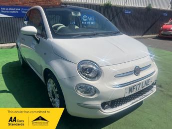 Fiat 500 1.2 Lounge Hatchback 3dr Petrol Manual Euro 6 (s/s) (69 bhp)