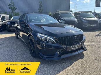 Mercedes C Class 2.1 C300dh AMG Line (Premium) G-Tronic+ Euro 6 (s/s) 4dr