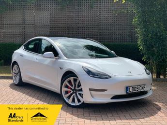 Tesla Model 3 PERFORMANCE AWD*ONE FORMER KEEPER*TWO KEYS*MOT DU 14/10/2025 PLU