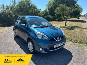 Nissan Micra 1.2 Acenta Hatchback 5dr Petrol Manual Euro 5 (80 ps)