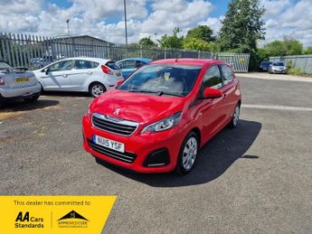 Peugeot 108 RESERVE FOR £99..ACTIVE 5DR....FULL SERVICE HISTORY....CHEAP TAX