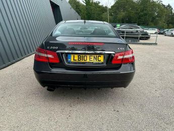 Mercedes-Benz E Class 1.8 E200 CGI BlueEfficiency SE Tiptronic Euro 5 (s/s) 2dr